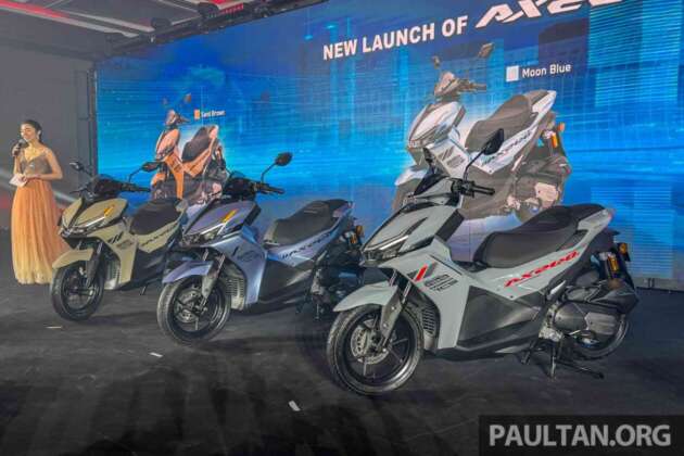 2025 QJMotor AX200S scooter in Malaysia, RM7,988