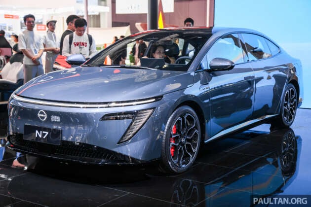 Nissan N7 launched in China – Dongfeng-based EV sedan with up to 635 km range, exports planned