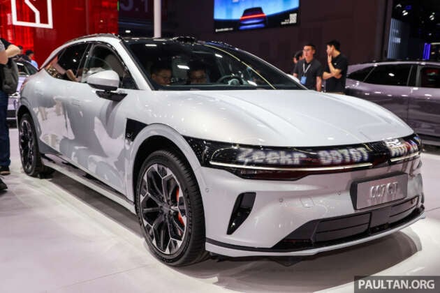 Zeekr 007 GT shown at 2025 Auto Shanghai – shooting brake EV with RWD, AWD variants; fr RM119k in China