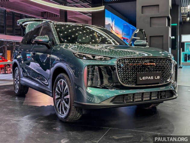 Lepas – new Chery sub-brand launched for global markets; L8, L6, L4 SUVs shown; coming to Malaysia?