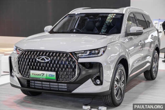 Chery Tiggo 7 CSH PHEV previewed in Malaysia – 347 PS, 525 Nm, 95 km EV range, 2H 2025 launch