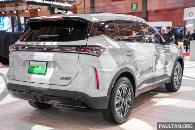 Chery Tiggo 7 CSH PHEV previewed in Malaysia – 347 PS, 525 Nm, 95 km EV range, 2H 2025 launch