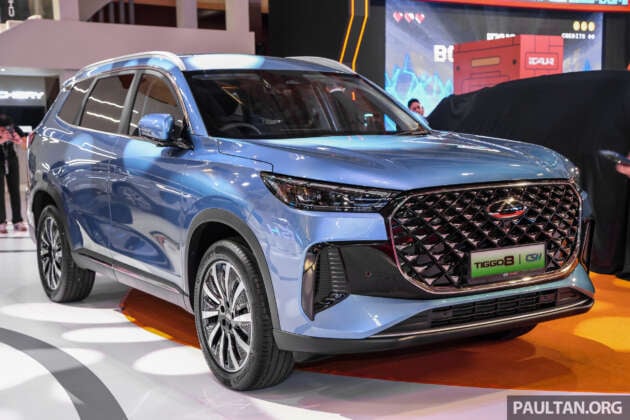 Chery Tiggo 8 PHEV previewed in Malaysia – 1.5T PHEV with 347 PS/525 Nm; launch in 2H of 2025