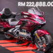 2025 Honda Gold Wing for Malaysia, RM222,888