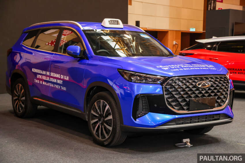 Chery Omoda E5 EV and Tiggo 8 PHEV as Malaysian taxis – duo being evaluated for MoT approval 1912912