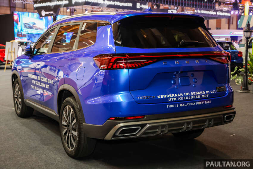 Chery Omoda E5 EV and Tiggo 8 PHEV as Malaysian taxis – duo being evaluated for MoT approval 1912915