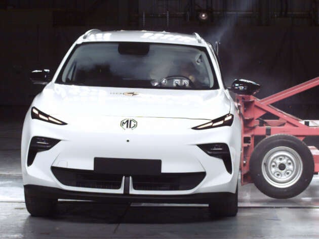 MG S5 EV receives five-star safety rating from ANCAP