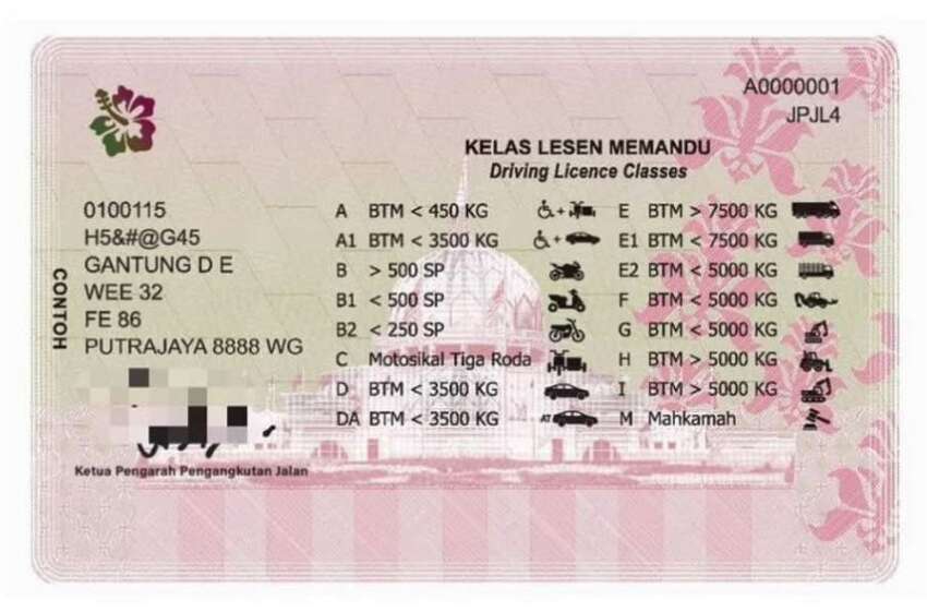 JPJ introduces new Malaysian driving licence card (LMM) design, but only for those driving overseas 1917489