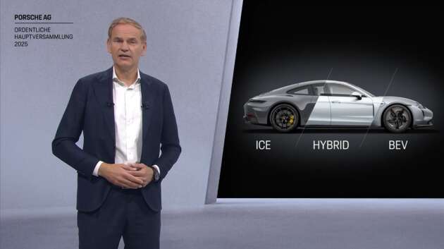 Porsche boss says it’s not realistic for EVs to make up 80% of brand’s sales by 2030 – more hybrids coming