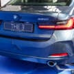 2025 BMW 330i M Sport updated again – from RM314k; new 320i Sport added, RM290k est; both now with ACC