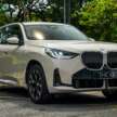 2025 BMW X3 G45 launched in Malaysia – 20 xDrive M Sport, MHEV, 190 PS/310 Nm, RM349k estimated