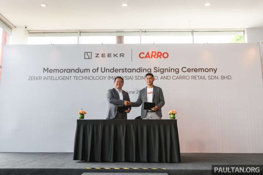 Zeekr Malaysia appoints Carro as authorised dealer – to start with Bangsar, Penang, Seremban showrooms 1927059