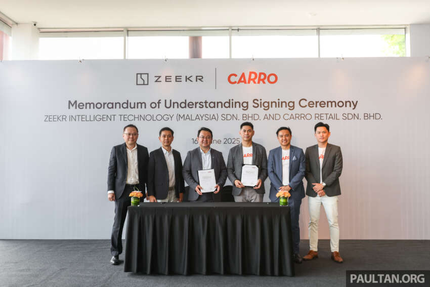 Zeekr Malaysia appoints Carro as authorised dealer – to start with Bangsar, Penang, Seremban showrooms 1927060