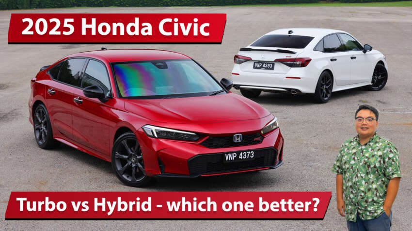 2025 Honda Civic facelift Malaysian review – turbo vs hybrid; which of the C-segment bestseller is better? 1921066