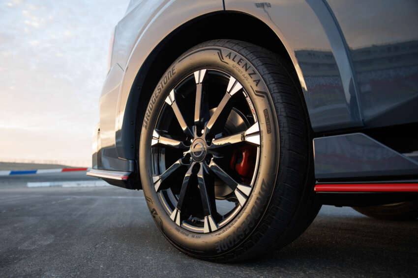 2026 Nissan Patrol Nismo – tuned Armada gets 460 hp; sports air suspension, exhaust; red pinstripe bodykit 1931432