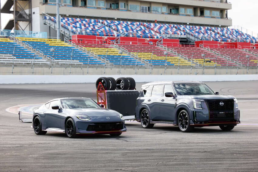 2026 Nissan Patrol Nismo – tuned Armada gets 460 hp; sports air suspension, exhaust; red pinstripe bodykit 1931440