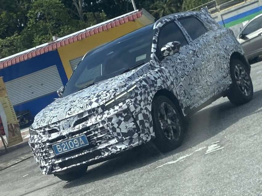 2025 Proton X50 facelift spied with reduced front camo revealing clear look of Binyue L inspired face 1929260