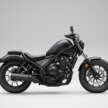 Honda Rebel 500 2025 – dua warna baru, RM33,899