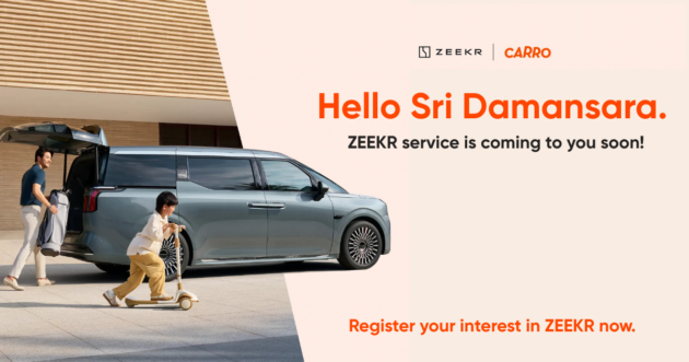 Zeekr service centre in Bandar Sri Damansara by Carro