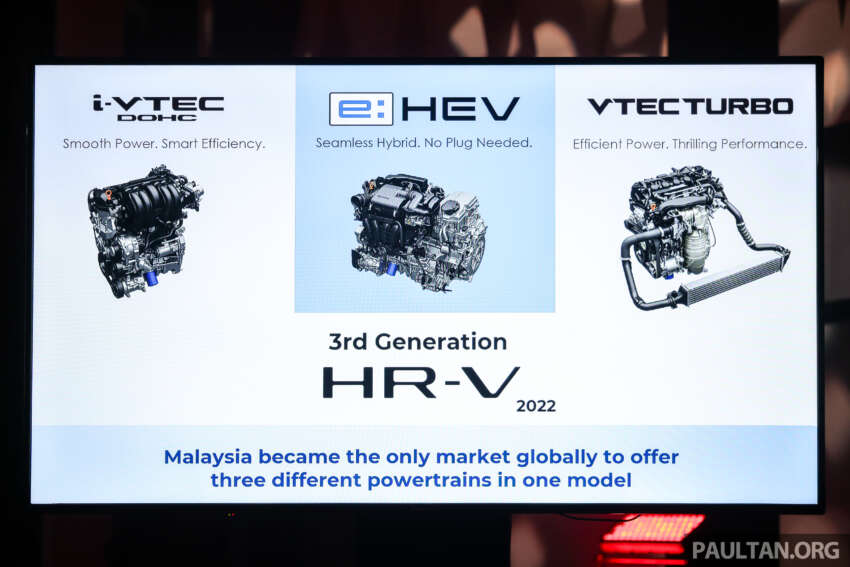 Honda HR-V <em>facelfit</em> 2025 dilancar – bermula RM116k, masih 4 varian, enjin 1.5L NA, Turbo dan hibrid e:HEV 1941896