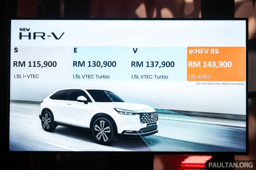 2025 Honda HR-V facelift launched in Malaysia – 1.5L NA, 1.5L turbo, e:HEV hybrid, from RM116k to RM144k 1941620