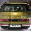 2025 Hyundai Santa Fe in Malaysia – 5th-gen hybrid, 2.5T petrol, 10 airbags, 8-yr warranty, fr RM225k