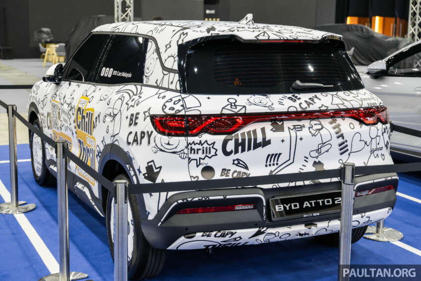 BYD Atto 2 EV previewed at PACE 2025 – compact SUV with 350 km range; X50/HR-V size; launch on July 24 1943323