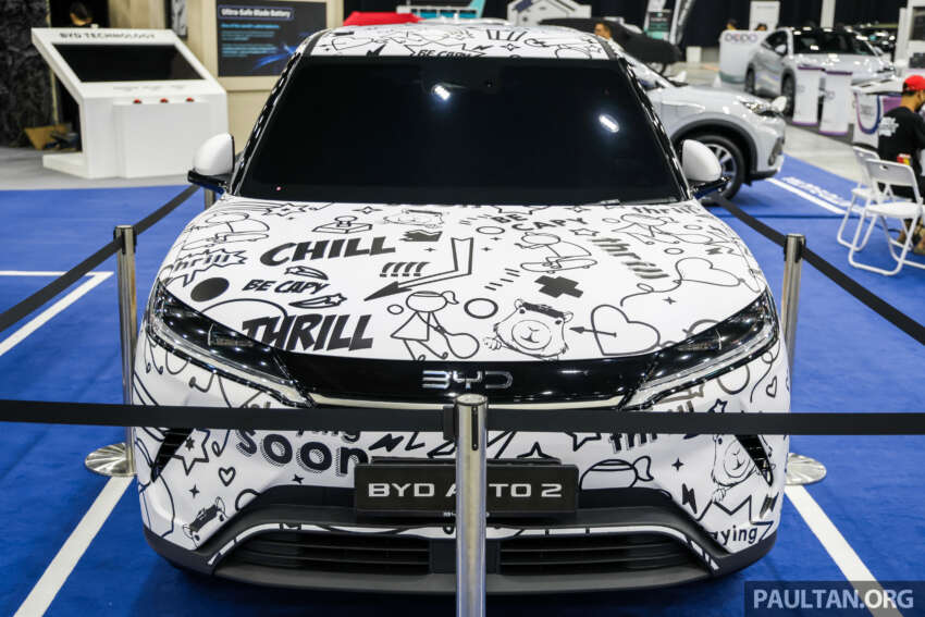 BYD Atto 2 EV previewed at PACE 2025 – compact SUV with 350 km range; X50/HR-V size; launch on July 24 1943325