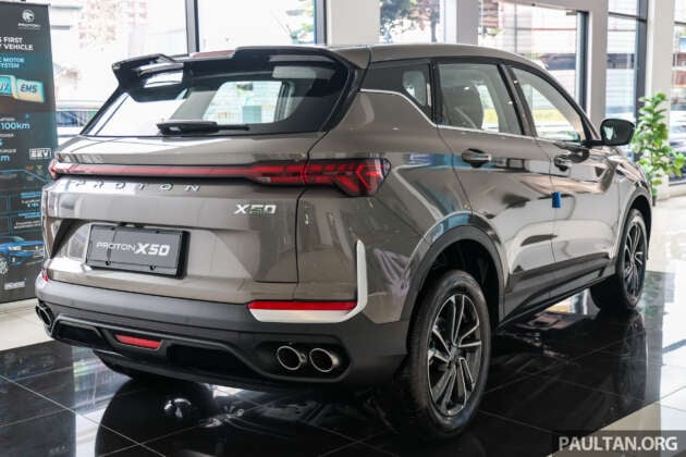 2025 Proton X50 1.5TD Executive facelift – new base model with full power and tech, 6 airbags, no ADAS