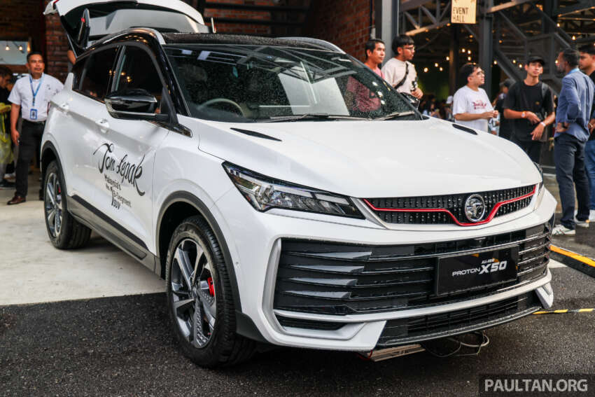 2025 Proton X50 facelift shown in Malaysia – live photos of major redesign, all-new interior, 4-cyl engine 1934183
