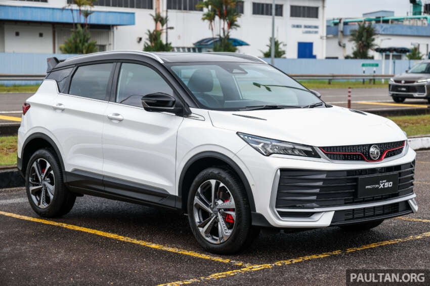 2025 Proton X50 facelift: full pics, specs and variant breakdown of major refresh; brief driving impressions 1934527