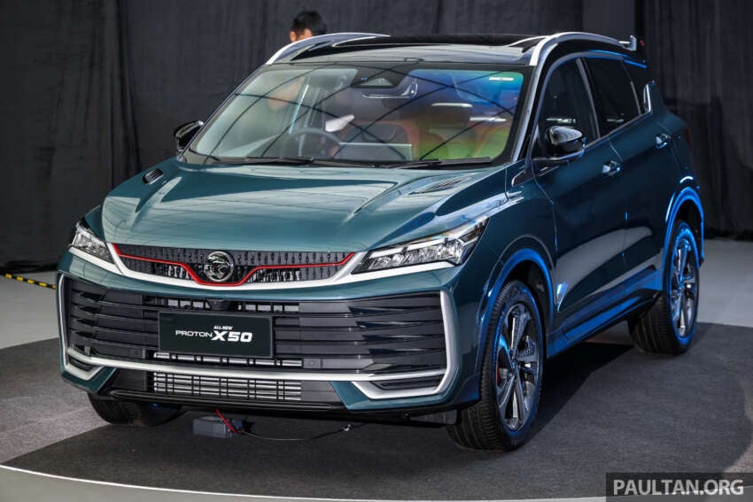 2025 Proton X50 facelift: full pics, specs and variant breakdown of major refresh; brief driving impressions 1934422