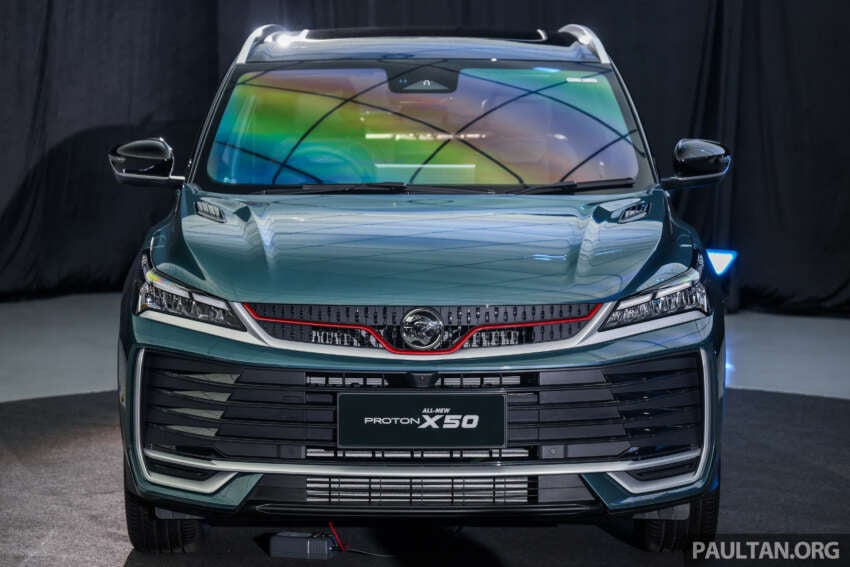 Proton X50 <em>facelift</em> 2025 — galeri, spesifikasi penuh; pecahan varian model dengan kemaskini penting 1933833