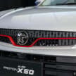 Proton X50 2025 dilancar di Malaysia — tiga varian, 1.5L empat-silinder 181 PS/290 Nm, dari RM86k