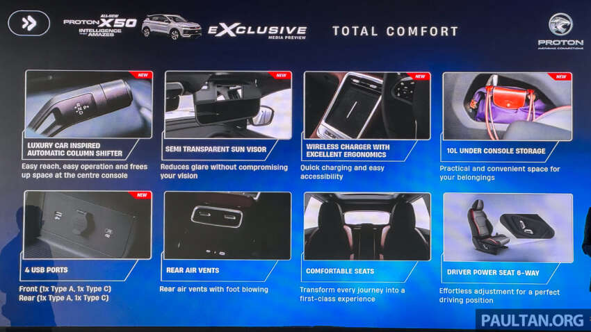2025 Proton X50 facelift: full pics, specs and variant breakdown of major refresh; brief driving impressions 1934754