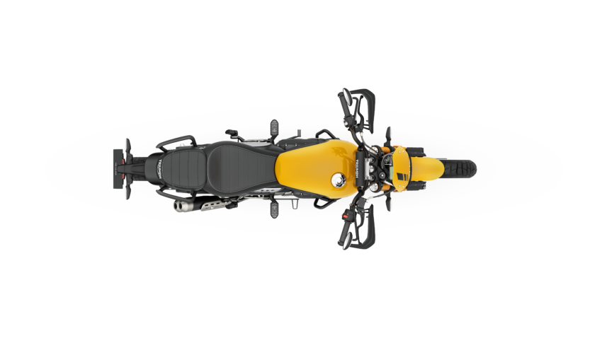 Triumph Scrambler 400 XC didedah – penampilan lebih lasak, rim spoked 19 inci depan dan 17 inci belakang 1938891