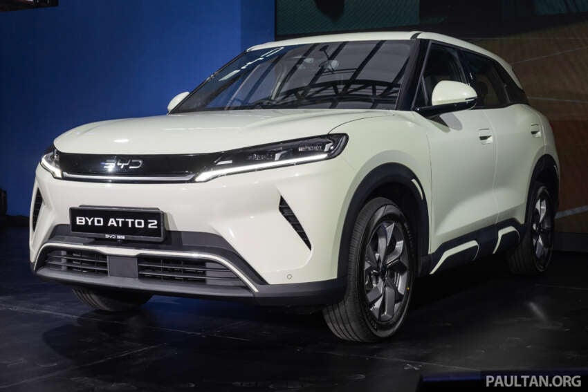 BYD Atto 2 EV launched in Malaysia – one variant with 51.13 kWh battery, 350 km range WLTP; RM100,000 1947245