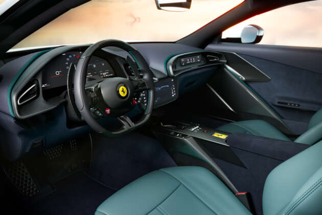 Ferrari Amalfi – facelifted Roma still a V8 petrol with 640 PS, cleaner look, physical steering buttons