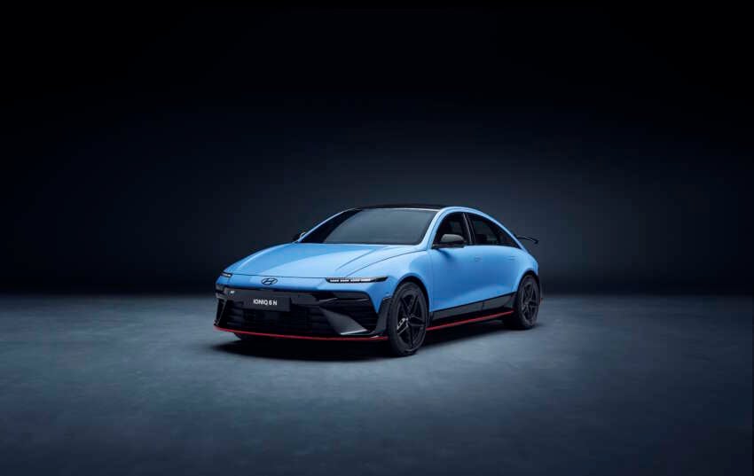 Hyundai Ioniq 6 N – EV super sedan, up to 650 PS, 0-100 km/h 3.2 secs, many improvements over Ioniq 5 N 1939102
