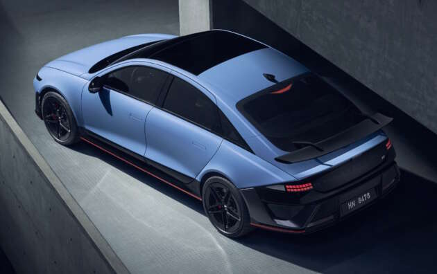 Hyundai Ioniq 6 N – EV super sedan, up to 650 PS, 0-100 km/h 3.2 secs, many improvements over Ioniq 5 N