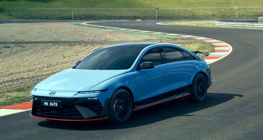 Hyundai Ioniq 6 N didedah – 650 PS/770 Nm; prestasi litar, mod Drift, bunyi & tukaran gear palsu lebih baik 1939383