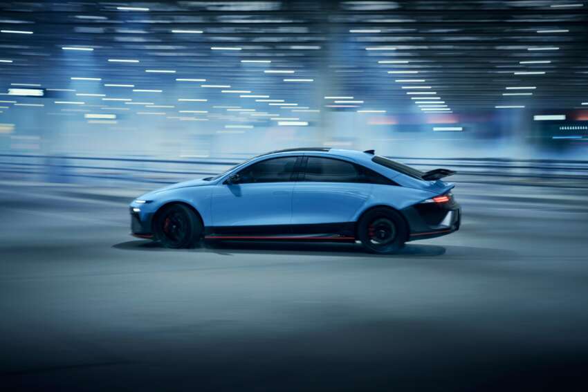 Hyundai Ioniq 6 N didedah – 650 PS/770 Nm; prestasi litar, mod Drift, bunyi & tukaran gear palsu lebih baik 1939380