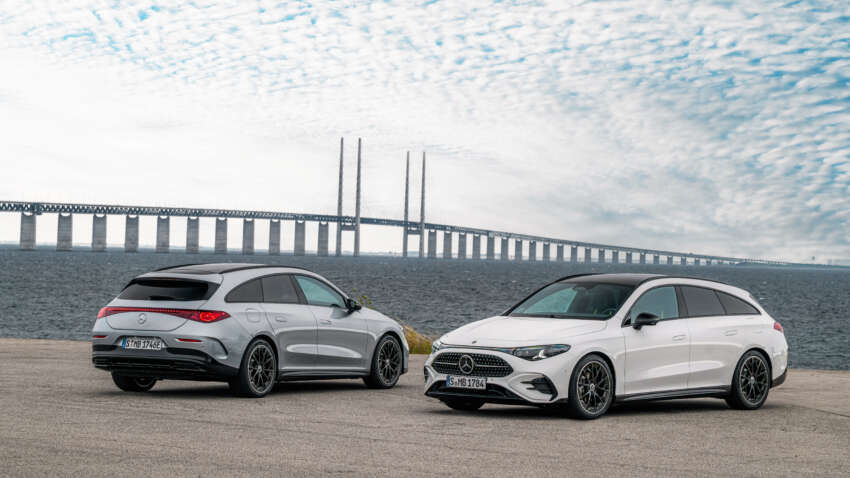 2025 Mercedes-Benz CLA Shooting Brake – EV first, CLA250+, CLA350 4Matic, bigger all-round than before 1940516