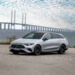 2025 Mercedes-Benz CLA Shooting Brake – EV first, CLA250+, CLA350 4Matic, bigger all-round than before