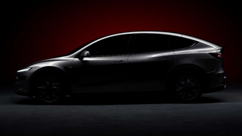 Tesla Model Y L teased in China – 6-seater EV SUV with a longer wheelbase, launching soon? 1941486