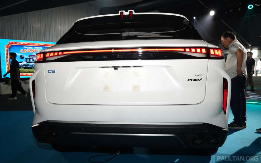 Omoda C9 PHEV by Jaecoo previewed in Malaysia – RM220k est; 605 PS; 150 km EV range, 1,100 km hybrid 1957924