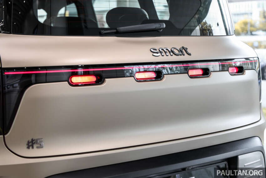 smart #5 previewed in Malaysia – up to 646 PS, 590 km WLTP range, 800V, 400 kW charging, 10-80% in 15 min 1960591