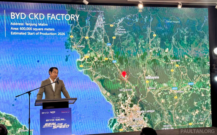 BYD Malaysia confirms plans for new CKD plant in Tg Malim – production to start in second half of 2026 1958854