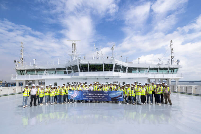 BYD Zhengzhou ship delivers BYD cars to Malaysia – shorter delivery times, greater volumes promised 1952430