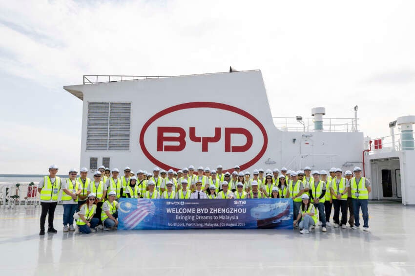 BYD Zhengzhou ship delivers BYD cars to Malaysia – shorter delivery times, greater volumes promised 1952431